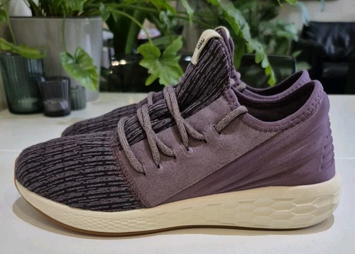 ADIDAS NEW BALANCE FRESH FOAM CRUZ SCARPE DA GINNASTICA. UOMO TAGLIA 7 5 UK. Diacono malva avorio gomma