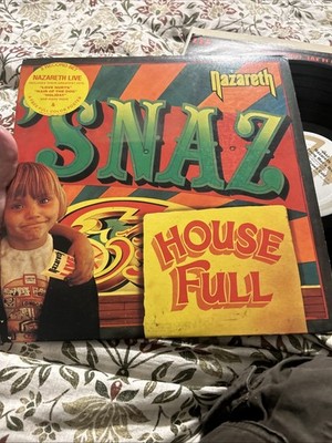 NAZARETH SNAZ HOUSE FULL LP SP-6703  Promo 2-Record Set No Poster P