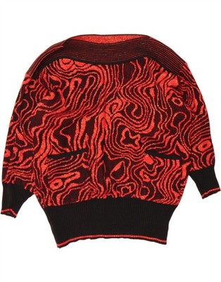 YOUR SIXTH SENSE Damen Loose Fit U-Boot Neck Pullover Pulli EU 44/46 XL Rot BL18