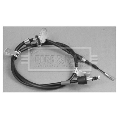 BORG & BECK Cable Pull, parking brake BKB3002