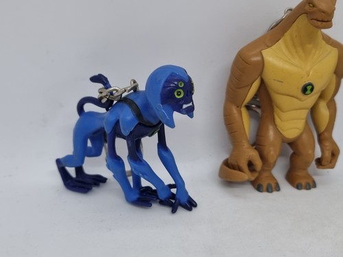 Ben 10 Ten Alien Action Spidermonkey Humungousaur keychain action figures - Bild 2 von 5