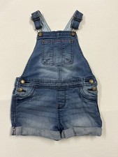 Tommy Hilfiger Short Overalls Girl Size 5 Denim