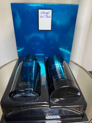 Cool Water Davidoff perfume set edt 40 ml deodorant 75 ml. Vintage 1990.