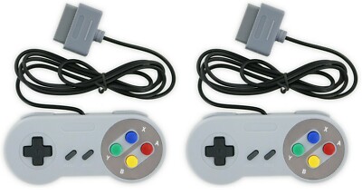 2x Super Nintendo Controller,Gamepad,Joypad,für Nintendo SNES