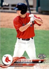 2018 Topps Pro Debut Cole Brannen Rookie GCL Red Sox #143 Minor League
