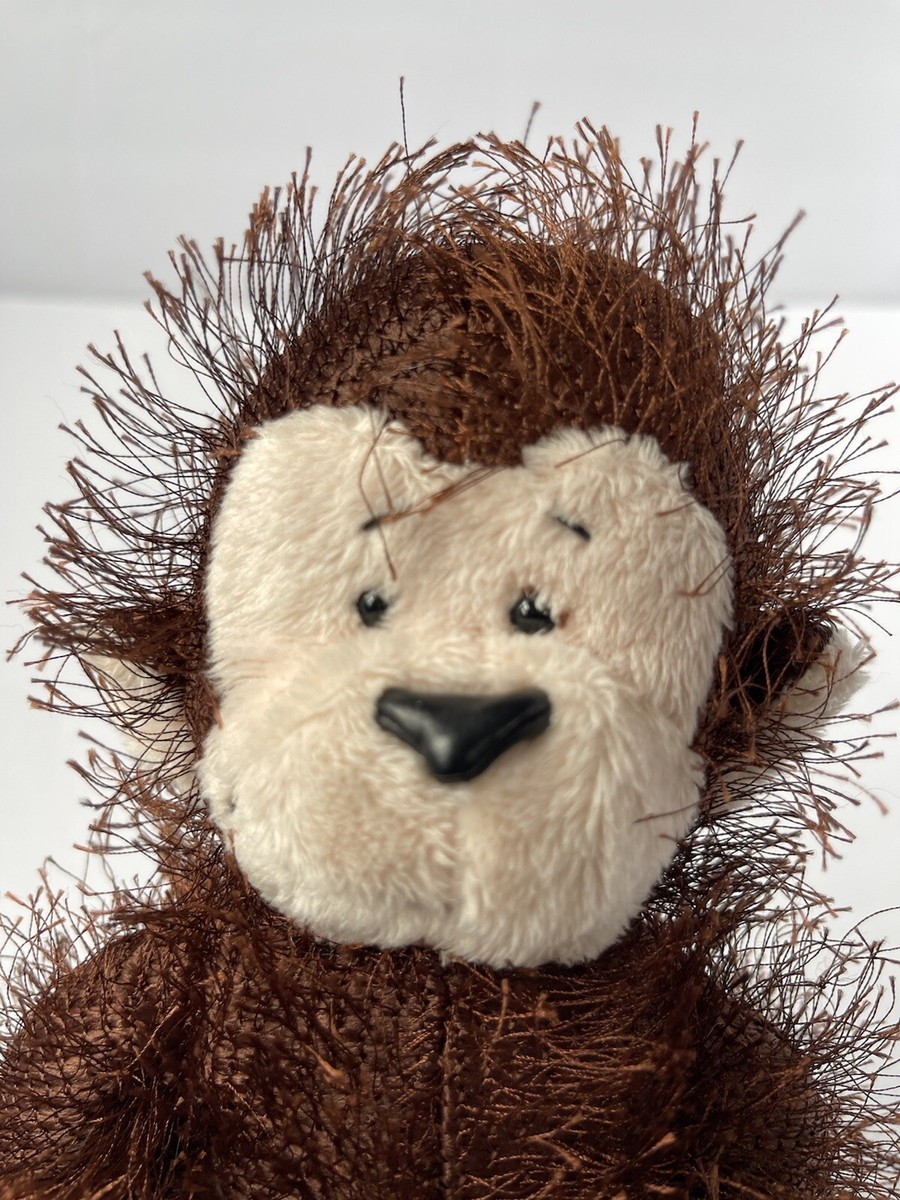 Plush Stuffed Animal Monkey Webkinz Lil' Kinz HM135 GANZ No