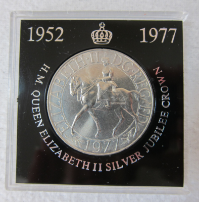 1977 Queen Elizabeth II Silver Jubilee Coin In Original NatWest