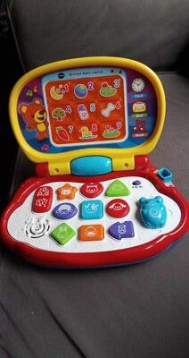 VTech Brilliant Baby Laptop Learning Interactive Travel Kids Light Up