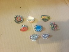 Vintage LOT 8 1990's 92 NASCAR NHRA Elko Speedway Winston ASA Racing Petty Pins