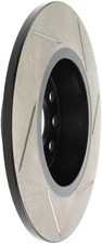 Stoptech 126.33131SR for Power Slot Volkswagen GTI Rear Right Slotted Rotor
