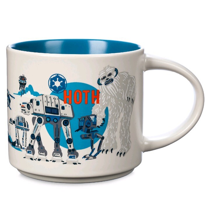 Disney Parks 2024 Star Wars Starbucks Discovery Series Hoth Coffee