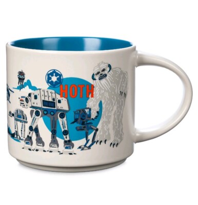 Disney Parks 2024 Star Wars Starbucks Discovery Series Hoth Coffee