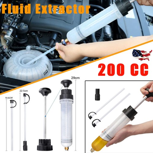 200CC Automotive Engine Fluid Extraction&Filling Syringe Oil Extractor