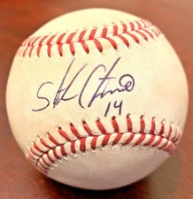 Starlin Castro Signed Official MLB Game Rubbed Baseball PSA/DNA AB77871 Yankees