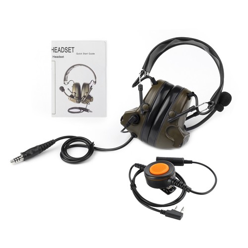 Z Tactical H50 Headset pour Kenwood TK-208 TK-220 TK-240 TK-248 TK-250 TK-260 - Photo 15/15