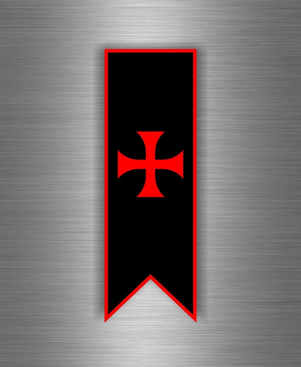 Adesivo Auto Crociato Francese Adesivo Auto/Moto Scudo Maltese Cavalieri Templari - Decalcomania Vinilica, Per Softair E Veicoli Adesivo Stella Militare - Foto 9