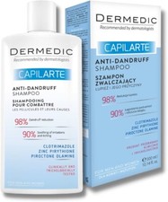 Dermedic Capilarte Anti Dandruff Shampoo 300ml-Soothing Itchy scalps-Men/Woman