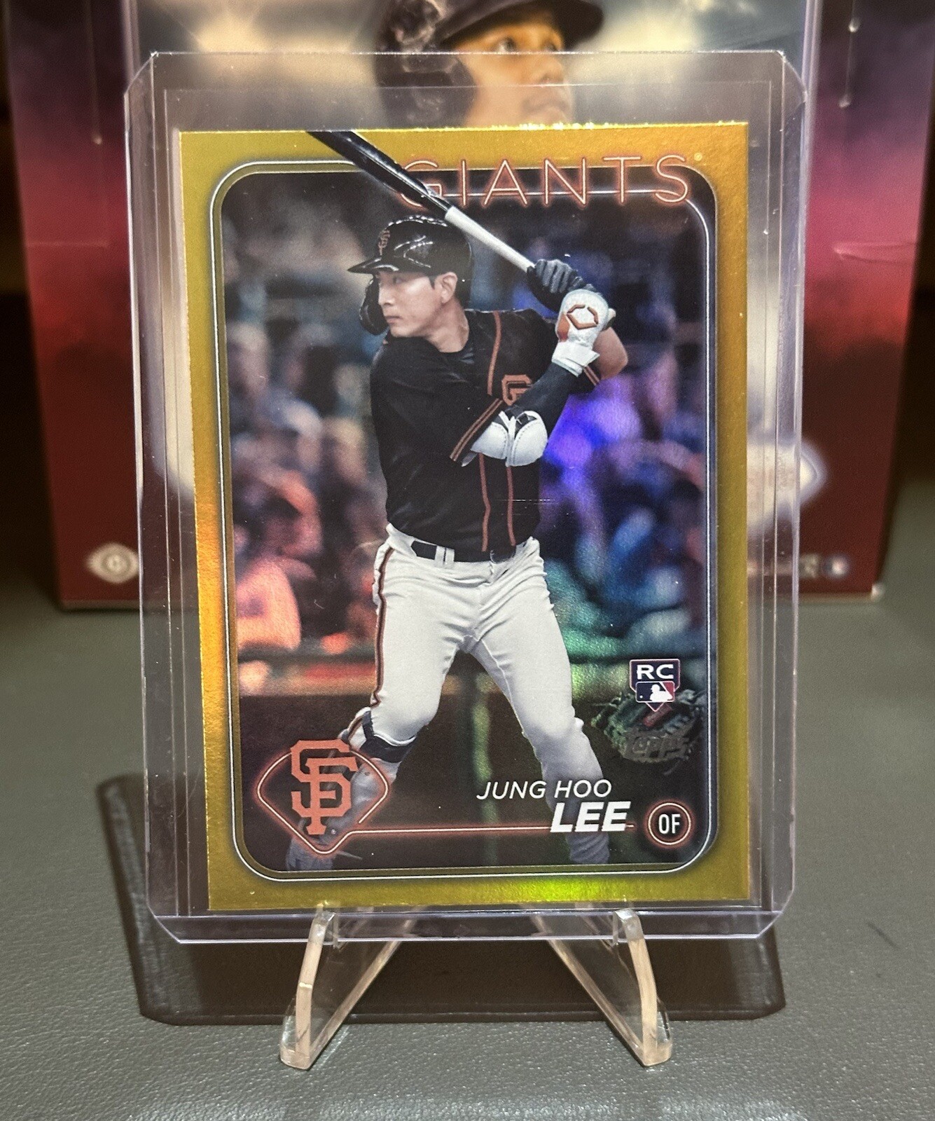 2024 Topps Series 2 Jung Hoo Lee #691 Gold Foil RC Giants