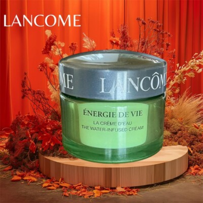 Lancome ENERGIE DE VIE The Smoothing  & Plumping WATER INFUSED CREAM 0.5 Oz New
