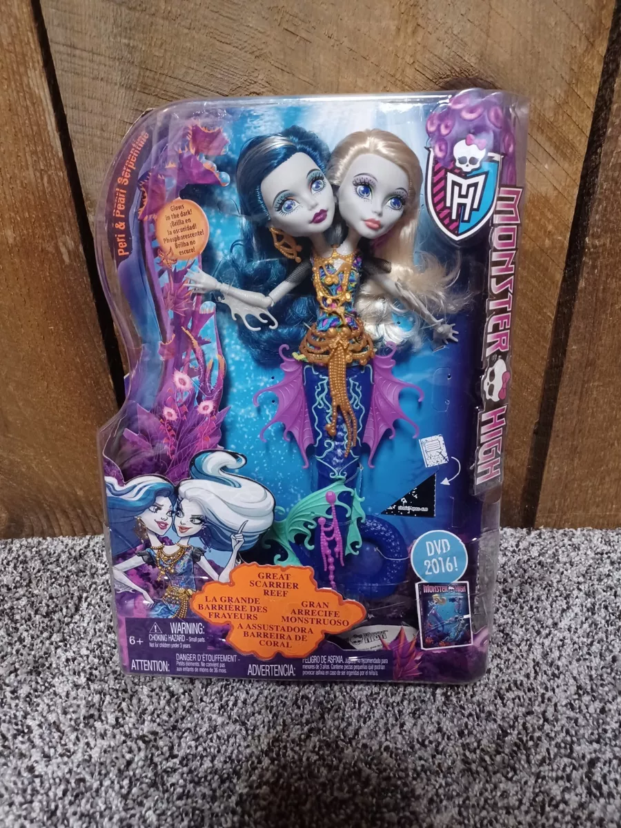 Monster High Great Scarrier Reef Peri & Pearl Serpintine Doll