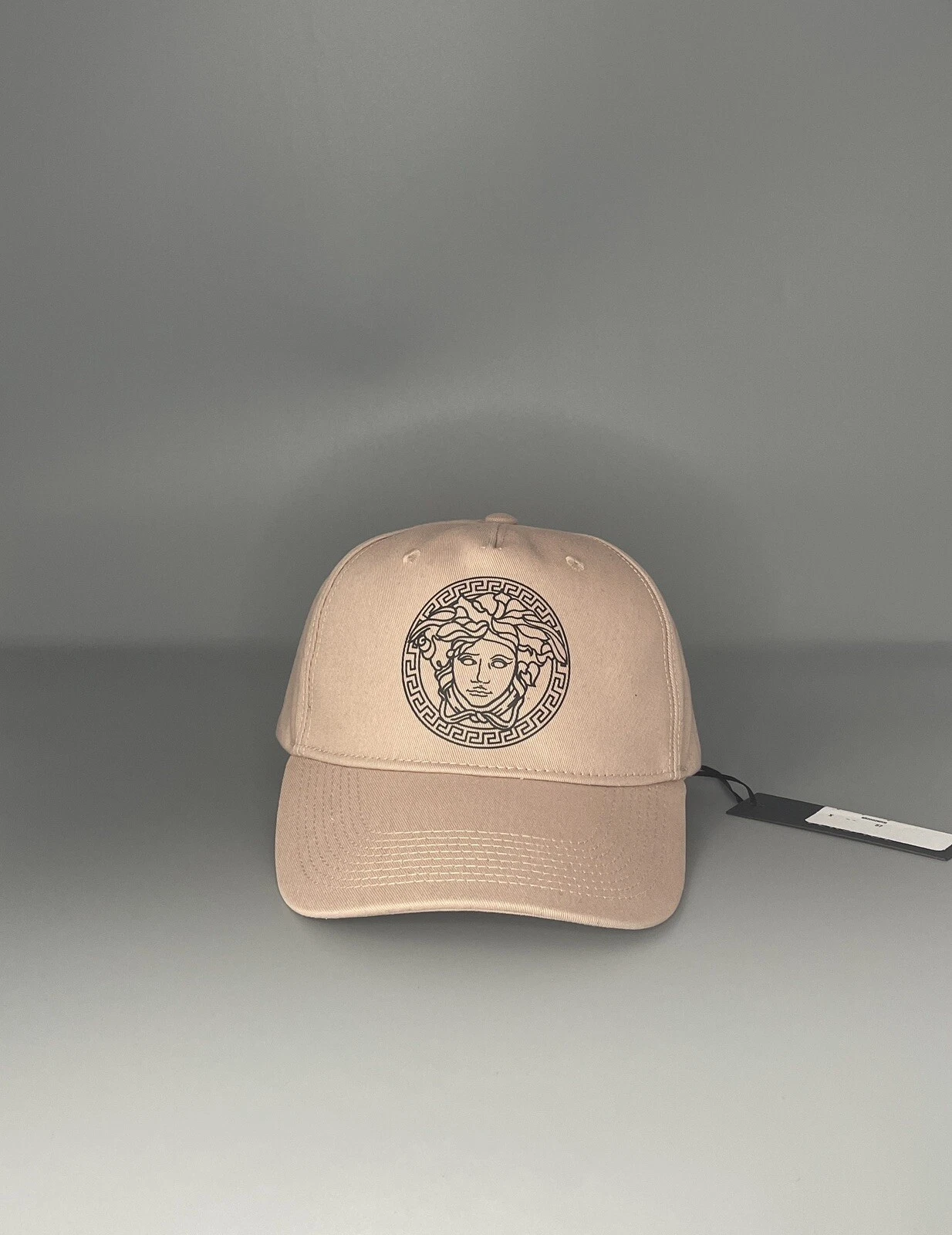 Cappello VERSACE Medusa Berretto Regolabile Taglia 59 cm NUOVO