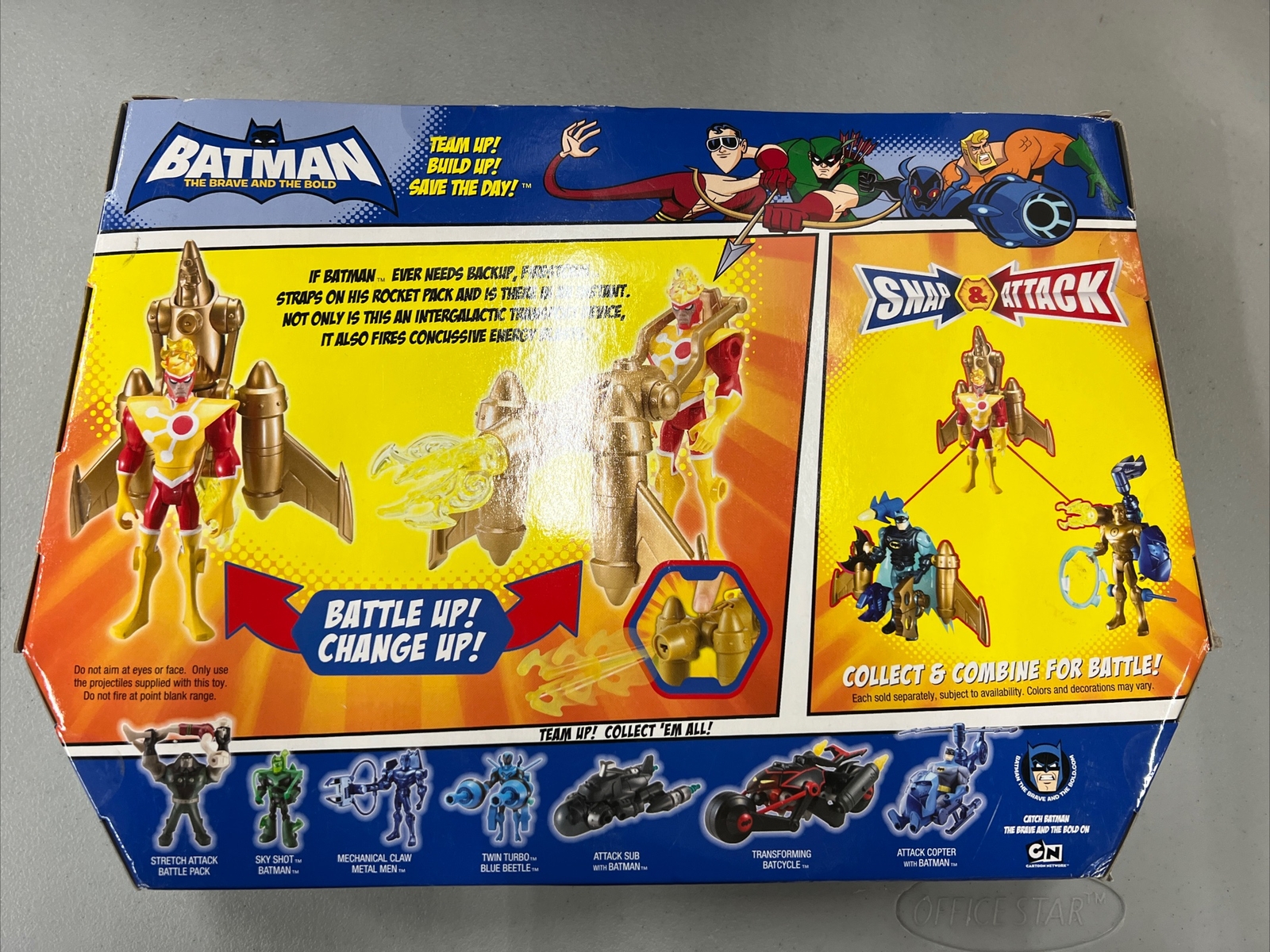 NEW BATMAN DC THE BRAVE AND THE BOLD ROCKET BLAST FIRESTORM FIGURE 2009! R46