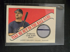 2004 Topps Cracker Jack Take Me Out To The Ballgame Relics Larry Walker Patch