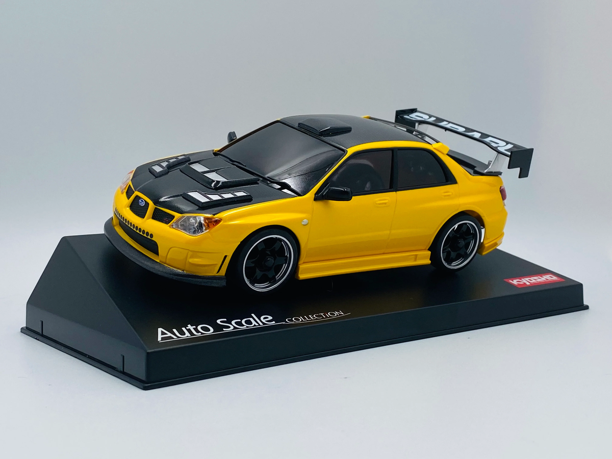 Kyosho Mini-z Body ASC SUBARU IMPREZA WRX With Aero kit and CFRP