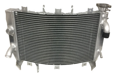  NEW Aluminum Radiator For Kawasaki Ninja ZX6R ZX6RR ZX636C ZX-636B1 2003-2004