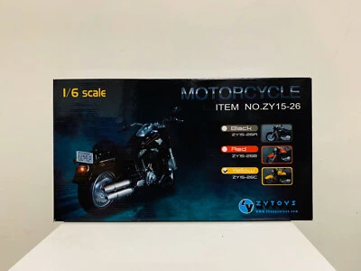 Zytoys 1/6 Scale DieCast Model Bike Heavy Vehicle Motorcycle