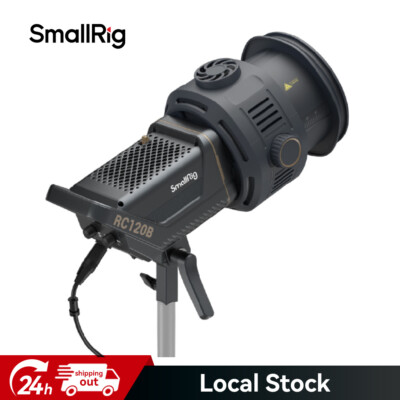 SmallRig RA-F150 Fresnel Lens with Bowens Mount+ RC 120B COB Video Light 