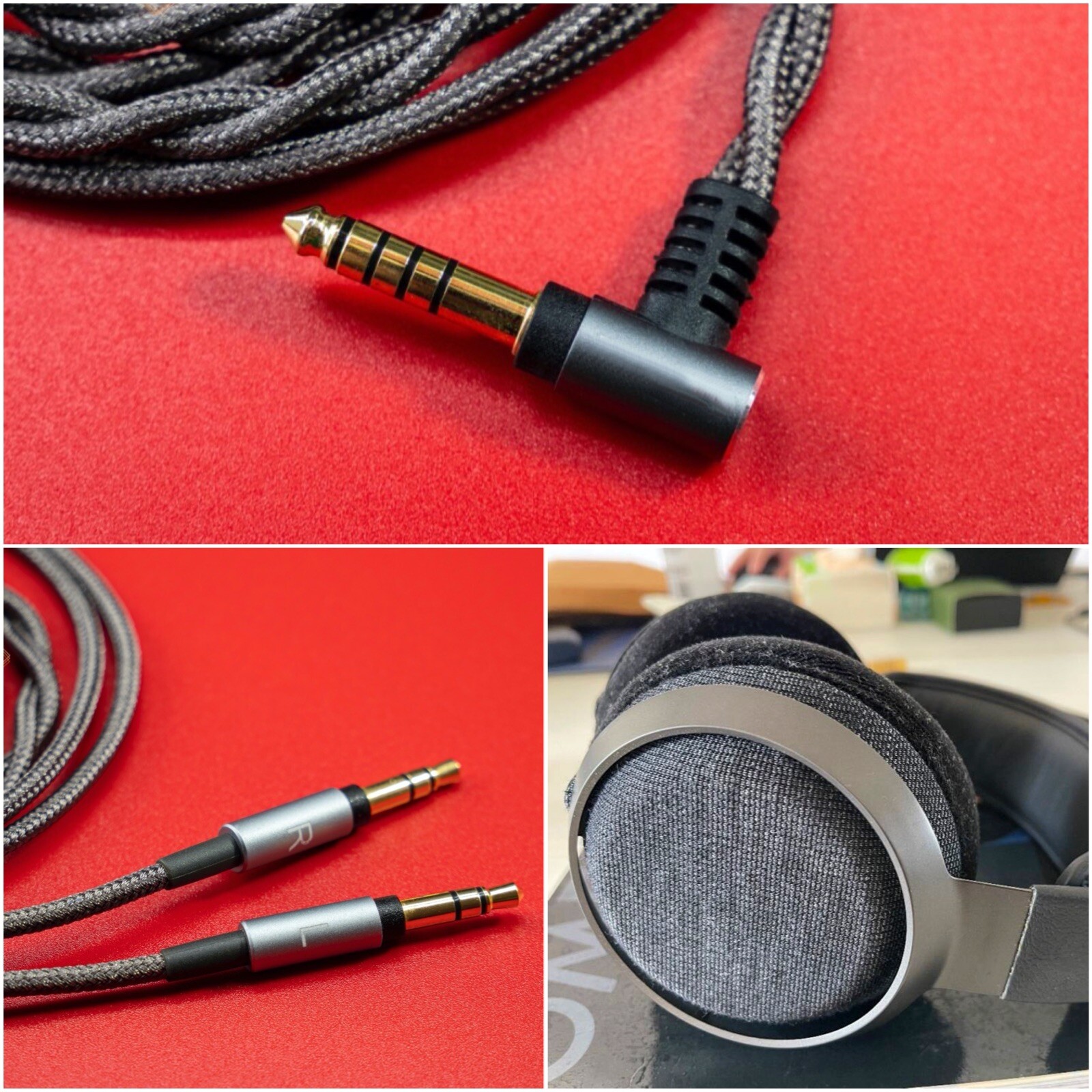 HiFi Balanced Audio Upgrade Cable For Philips Fidelio X3 Onkyo A800