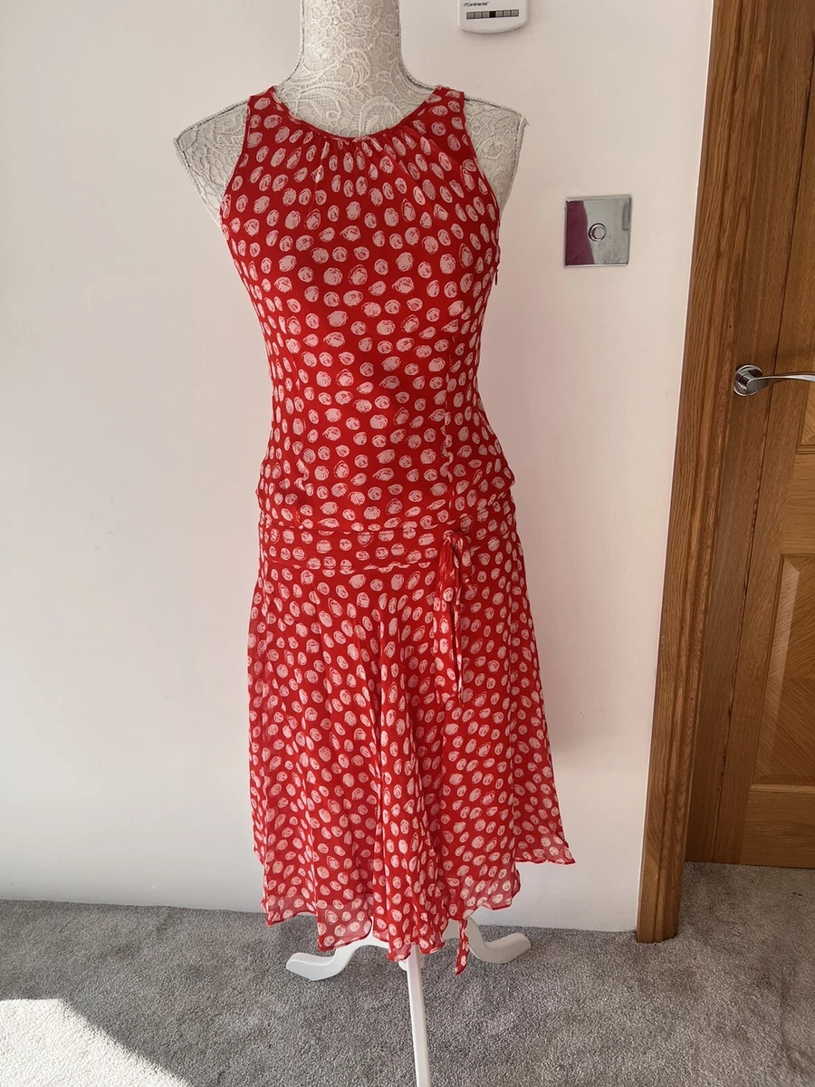 Hobbs polka dot outlet dress