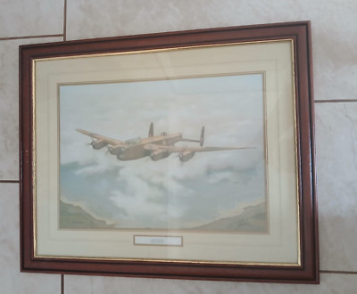 Lancaster Bomber SAFELY HOME von John H Evans