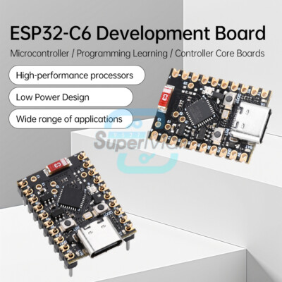 ESP32-C6 WIFI Bluetooth Development Board Microcontroller Programming Core Board