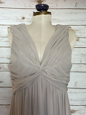 ASOS Maternity Dress Grey Tulle Special Occasion Bridesmaid Wedding Midi  Size 10 | eBay