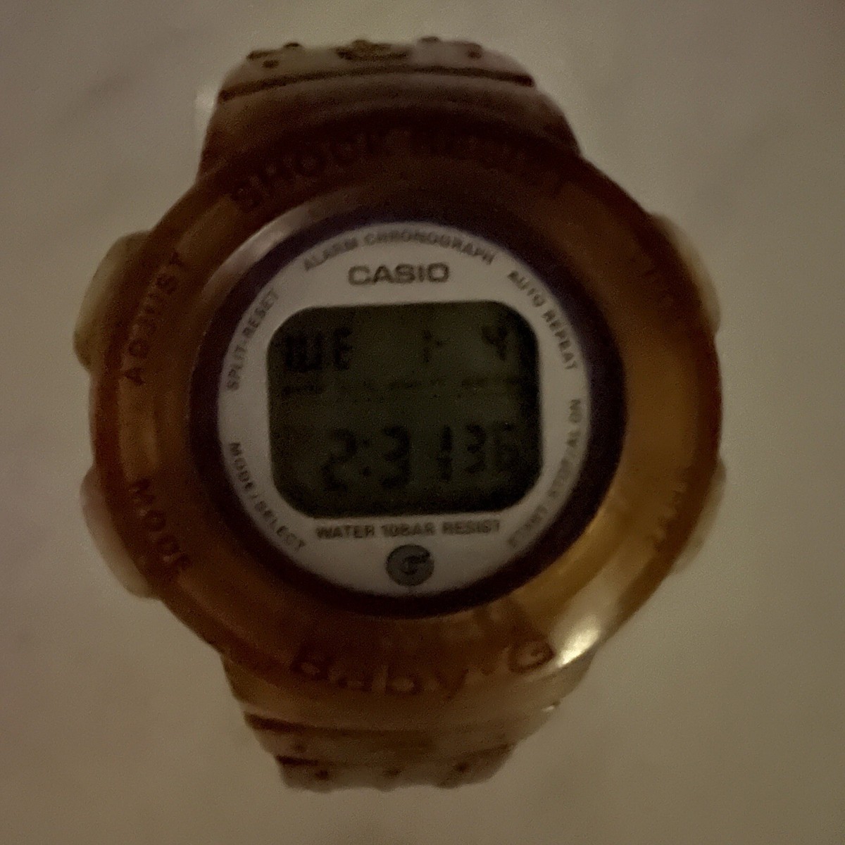 CASIO BABY G, BG-210, JELLY ORIGINAL RETRO RARE Women