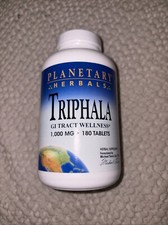 Planetary Herbals Triphala 1,000 mg 180 Tabs
