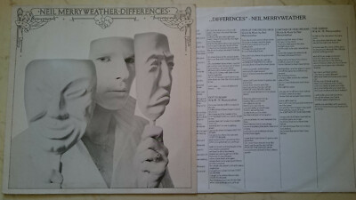 NEIL MERRYWEATHER Differences *ORIGINAL DUTCH GIP LABEL VINYL LP 1978*