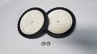 2 GREY WHEELS CAPS fits TORO 66-6510 CCR2450 CCR3650 421 621 721 Snowblower