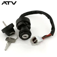 GENRICS Ignition Key Switch for Yamaha Warrior 350 YFM350 1996 - 2001 USA STOCK