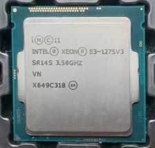 Intel Xeon E3-1275 v3 LGA 1150 CPU SR14S 3.5GHz Quad Core 8MB 84W Processor