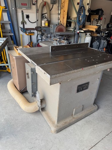 Oliver 88 Table Saw with sliding table