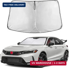 EcoNour Windshield Sunshade Compatible for Honda Civic 11th Gen 2022-2024 2025 2