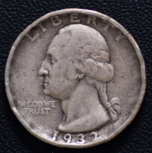 1932-D Washington Quarter VG Details