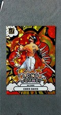 2025 Donruss Bomb Squad Red Ice #1 Chris Davis Orioles #d 141/149