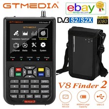 GTMEDIA V8 Finder2 HD Satelliten DVB-S2/S2X Signalfinder 3,5 LCD Sat Messger&auml;t