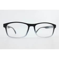 BKLYN Nostrand Black Gradient Rectangular Reading Glasses +1.50 55-17-140 BLKG