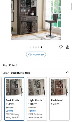 Liquor Cabinet Still Inside The Box Never Opened ￼