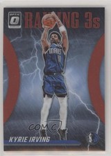 2023-24 Panini Donruss Optic Raining 3s Red Prizm 44/99 Kyrie Irving #11 v9t
